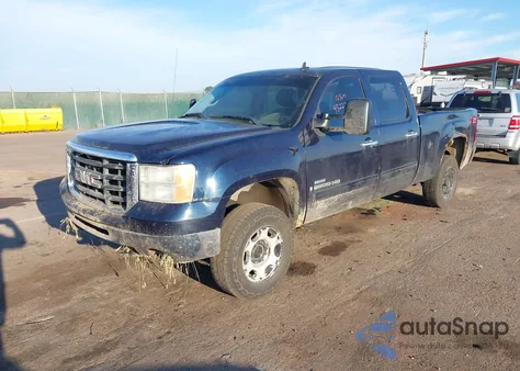 2007 GMC Sierra 2500Hd Slt from USA, damaged, VIN 1GTHK23637F562555